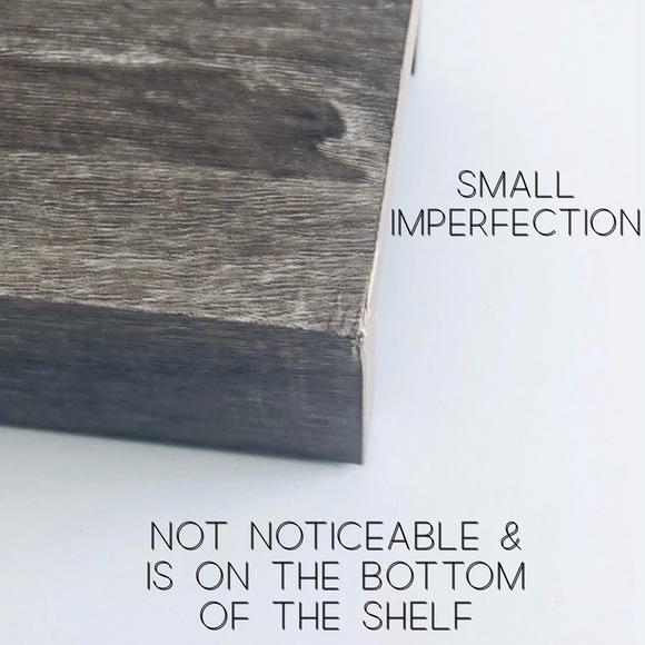 Threshold Picture Ledge Shelf Gray Wash 23” Long NEW - Picture 10 of 10